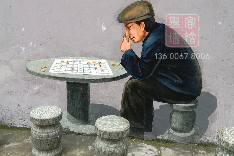 MK_QH27_3D墻繪