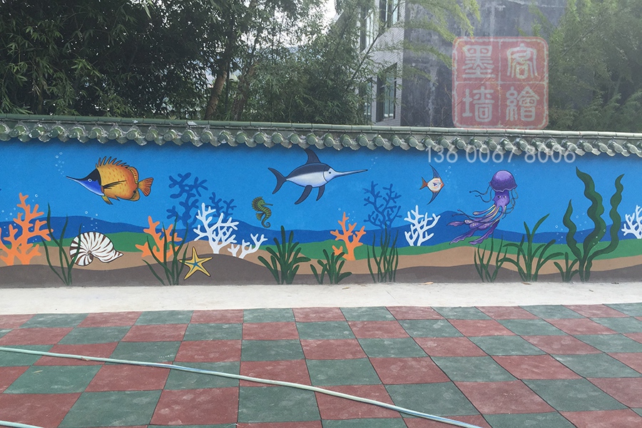 MK_QH60學(xué)校幼兒園墻繪