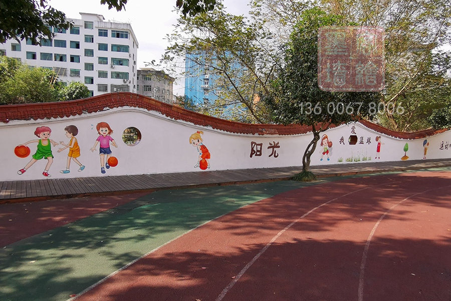 MK_QH157學(xué)校幼兒園墻繪
