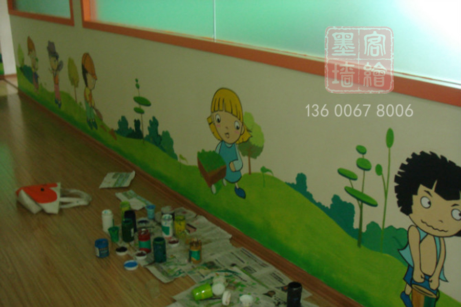 MK_QH181學(xué)校幼兒園墻繪