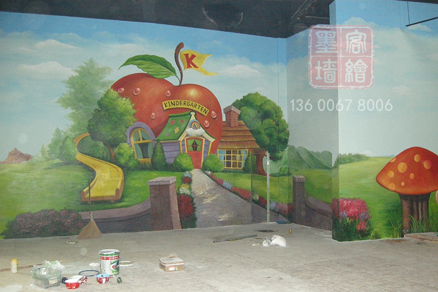 MK_QH185學(xué)校幼兒園墻繪
